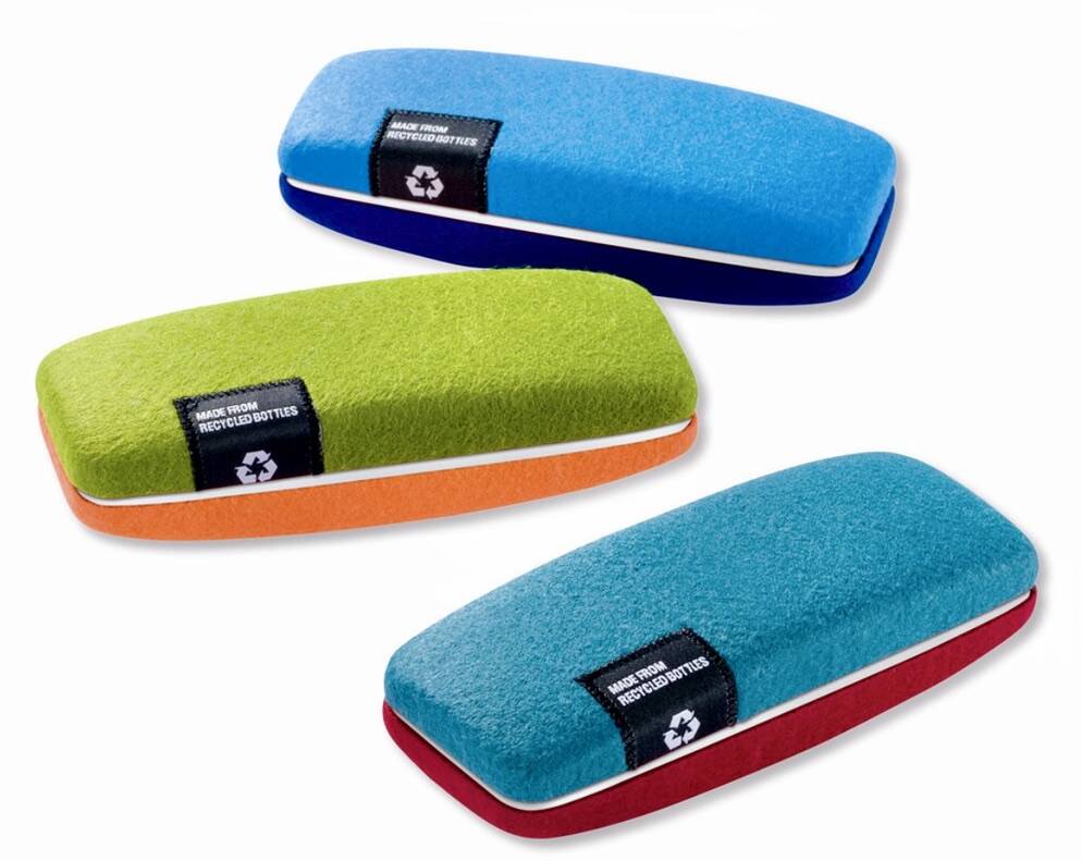 Etui "Made from recycled bottles"